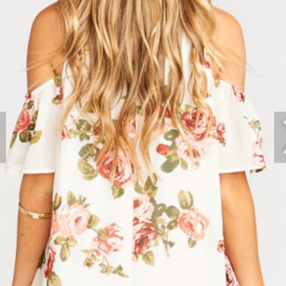 Birdie Ruffle Dress with floral pattern - Picture 2 of 5